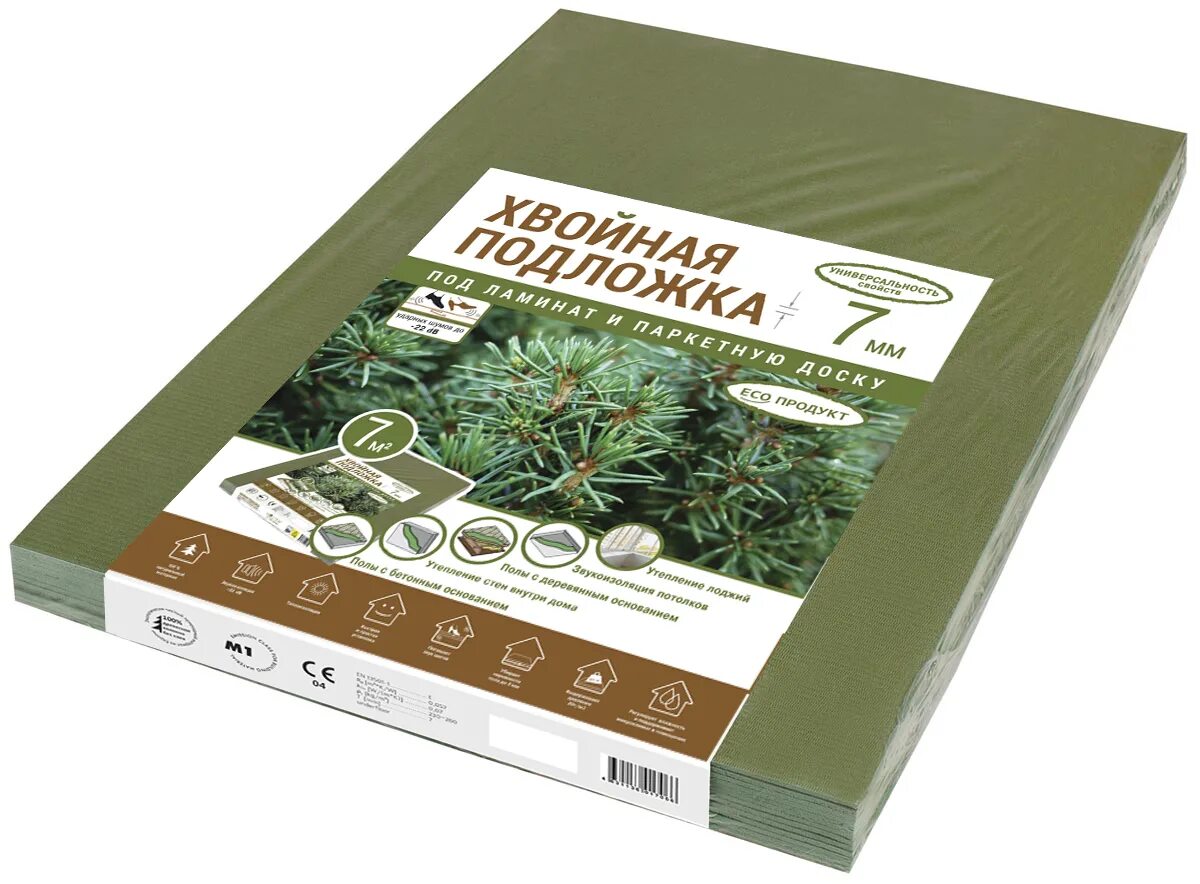 Подложка хвойная 7. Подложка Хвойная Steico 3 мм. Хвойная подложка под ламинат 3мм. Хвойная подложка 7 мм. Подложка Хвойная Steico 5.5 мм 7 м².