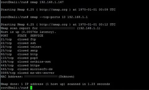 Nmap windows