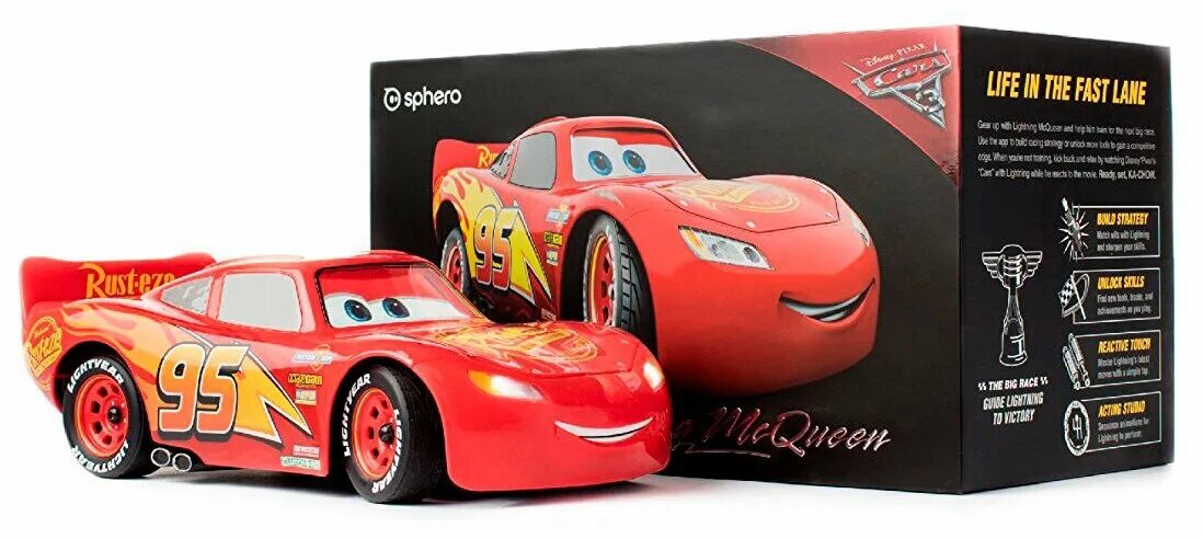 Говори маквин. Радиоуправляемая машина Sphero Lightning MCQUEEN. Интерактивная игрушка робот Sphero Тачки Ultimate молния Маккуин. Игрушка Sphero Lightning MCQUEEN. Sphero Ultimate Lightning MCQUEEN радиоуправляемая машина.