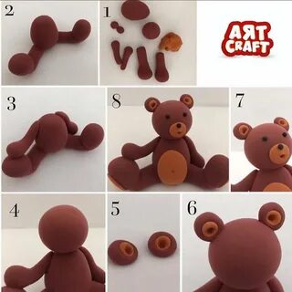 Слепить фигурки животных из пластилина