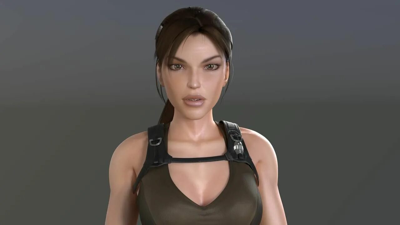 Lara 8. Lara croft underworld. 3д модель девушки.
