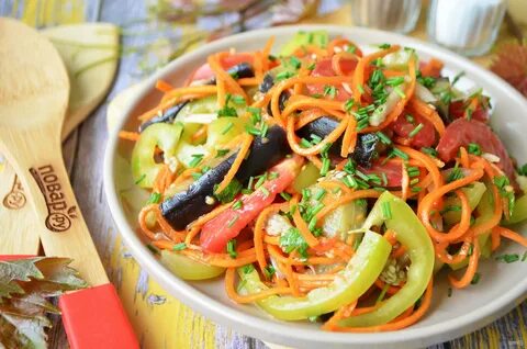 Салат овощной по корейски рецепт