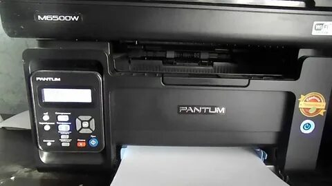 Принтер pantum пишет картридж закончился