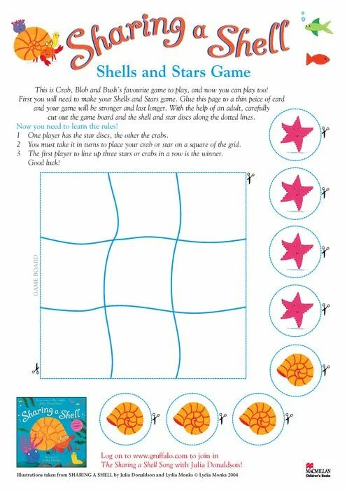 Was a be shell. Shell game. learning stars 1 activity book. sharing a shell rea6d. monkey puzzle julia donaldson worksheets for pre-school;ers.
