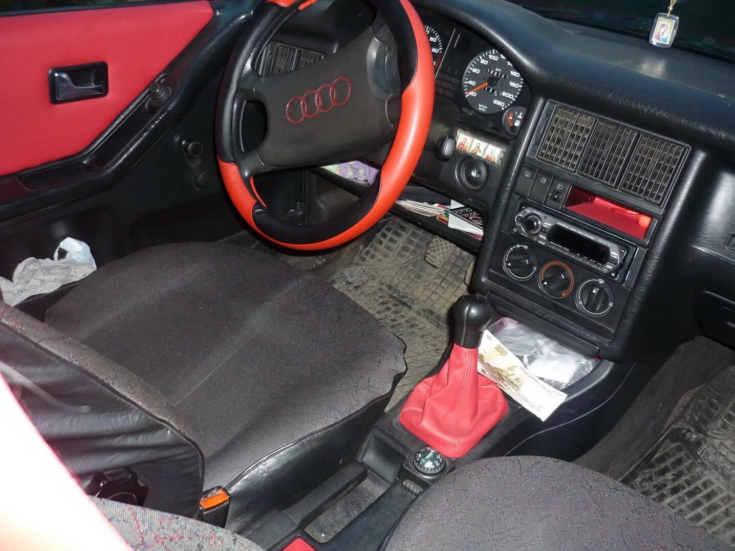 Фото салона - Audi 80 (B3), 1,6 л, 1991 года тюнинг DRIVE2