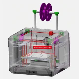3d принтер qidi x max 3