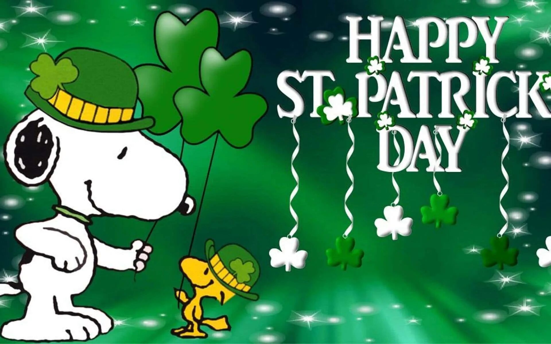 Happy patrick s day. День Святого Патрика. Snoopy. День Святого Патрика открытки. Snoopy St. Patricks Day.