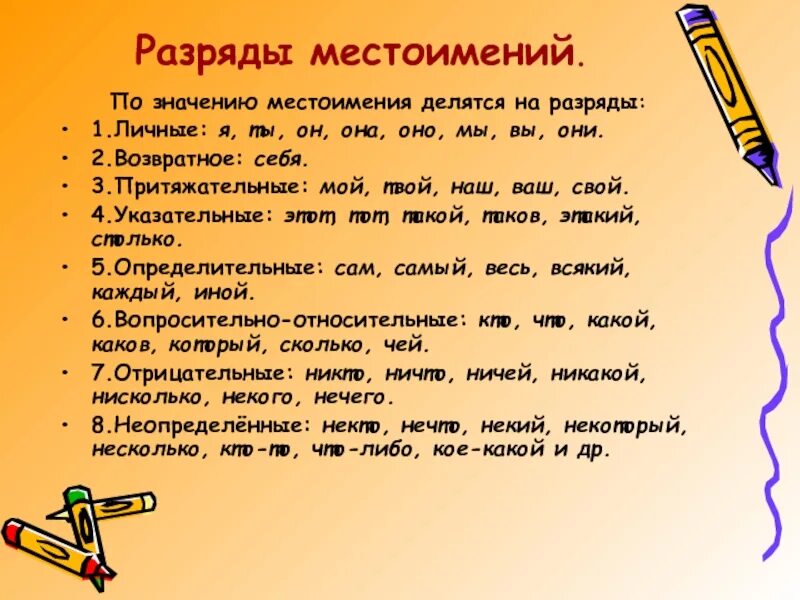 Разряды местоимений. Пащпяды мечюстоимений. Развюряды сесоримений. Разрразряды местоимений. Местоимения разных разрядов 6 класс