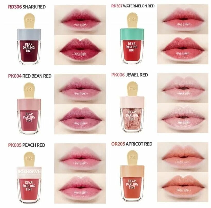 Dear Darling Water Gel Tint Ice Cream pk004. Dear Darling Water Gel Tint. Etude Dear Darling Tint. Etude тинт для губ Dear Darling Water Gel Tint Ice Cream. Тинт yokitoki отзывы