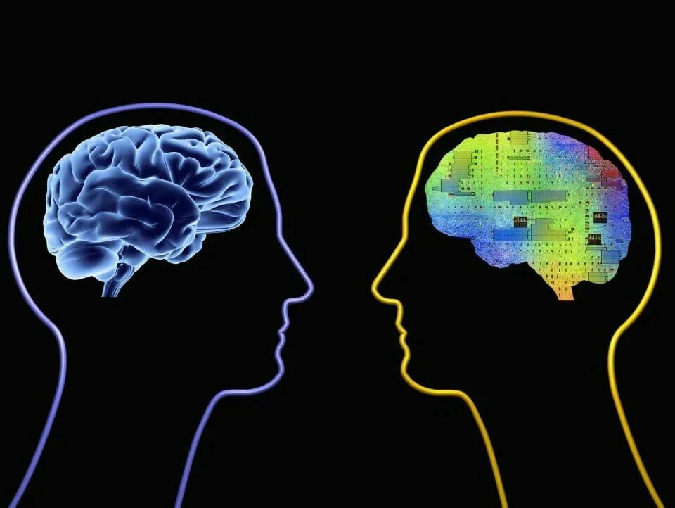 Человеческий мозг и компьютер. Искусственный интеллект и мозг человека. Искусственный интеллект мышление. Искусственный человеческий мозг.
