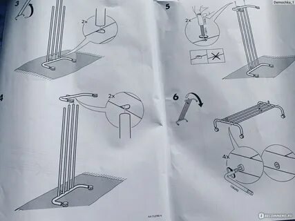 Сборка вешалки икеа