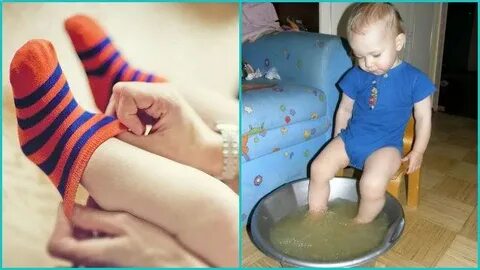 Парить ножки детям