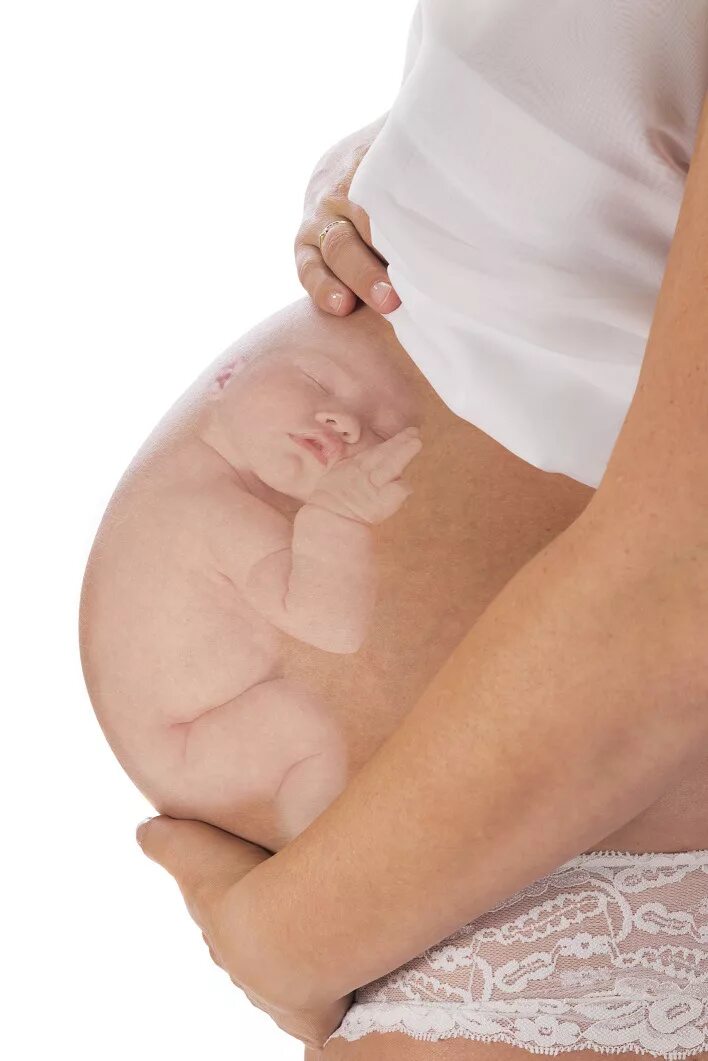 Ребеночек в животике. Ребенок в животе беременной. 36 недель икает