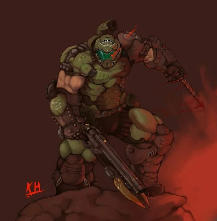 Doom фанфики. Doom eternal doom slayer.