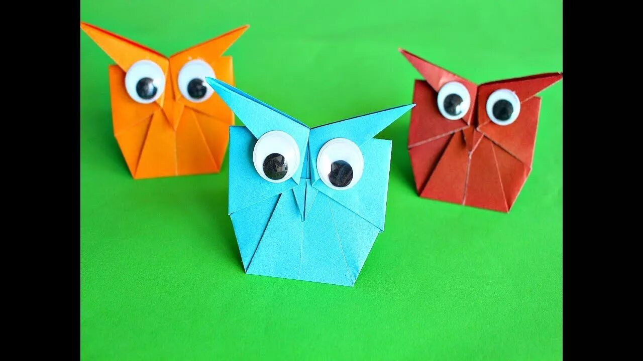 Как делать сову руками звук. Оригами из бумаги для детей. Оригами Сова из бумаги. Оригами для детей Сова. Оригами Филин из бумаги.