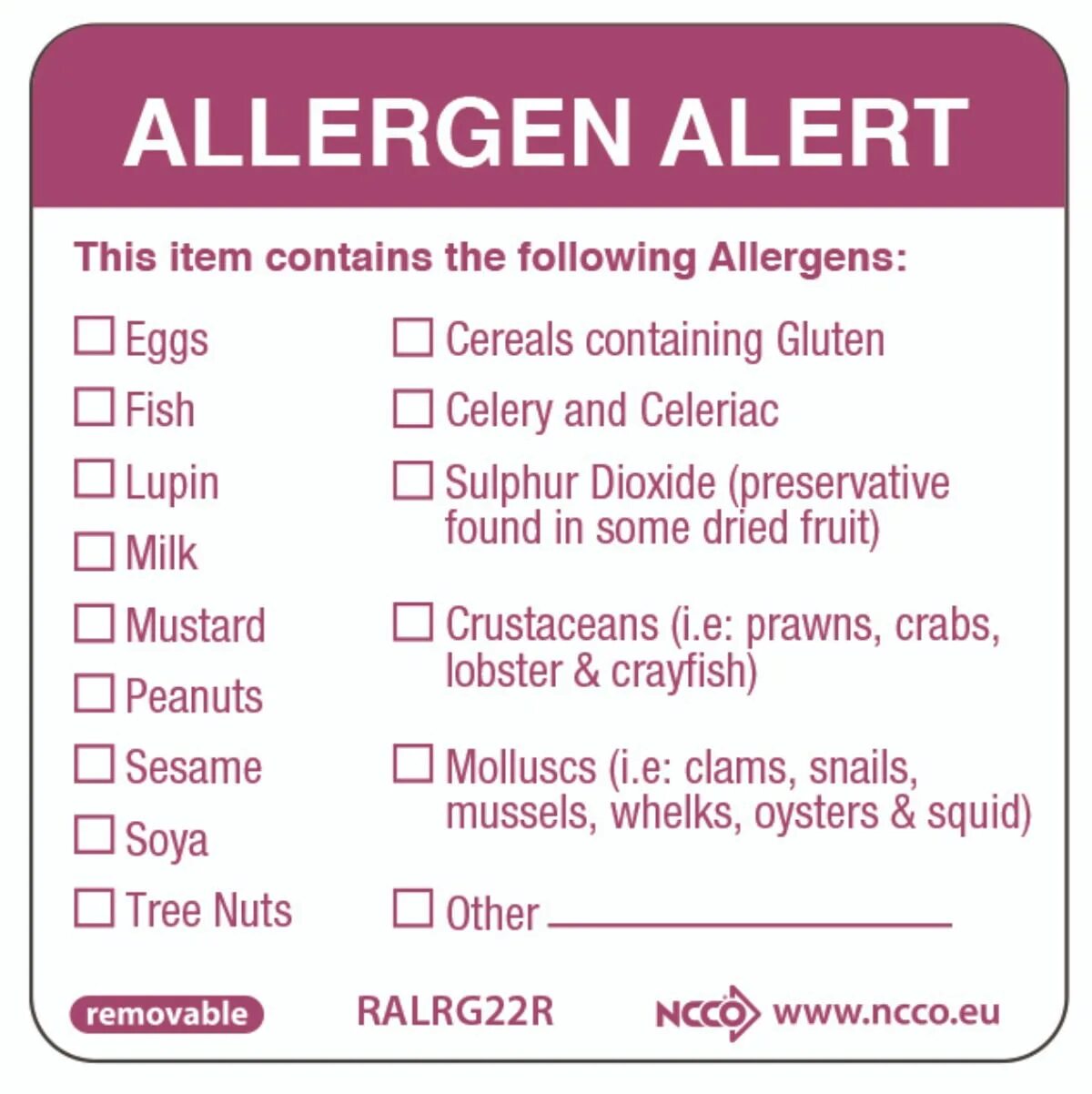 Item contains. ТД аллерген. Food Safety Alert. Food allergenes. Allergen Letters for menus.