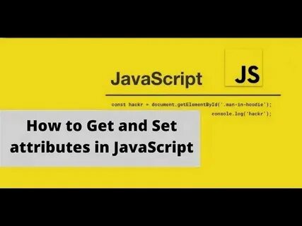 Set attributes js