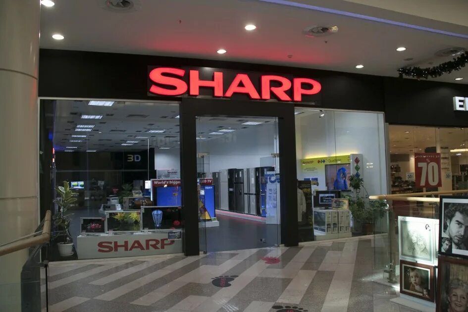Сервисный центр sharp москва. Магазин шарп пятигорск. acute магазин. магазин sarp в магазин в москве. реклама sharp.