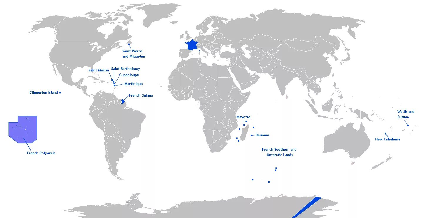 Заморские территории Франции на карте. Заморские территории Франции. Заморские владения Франции на карте.