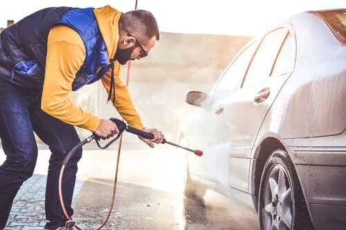 His car was washed is washed. His car was washed is washed