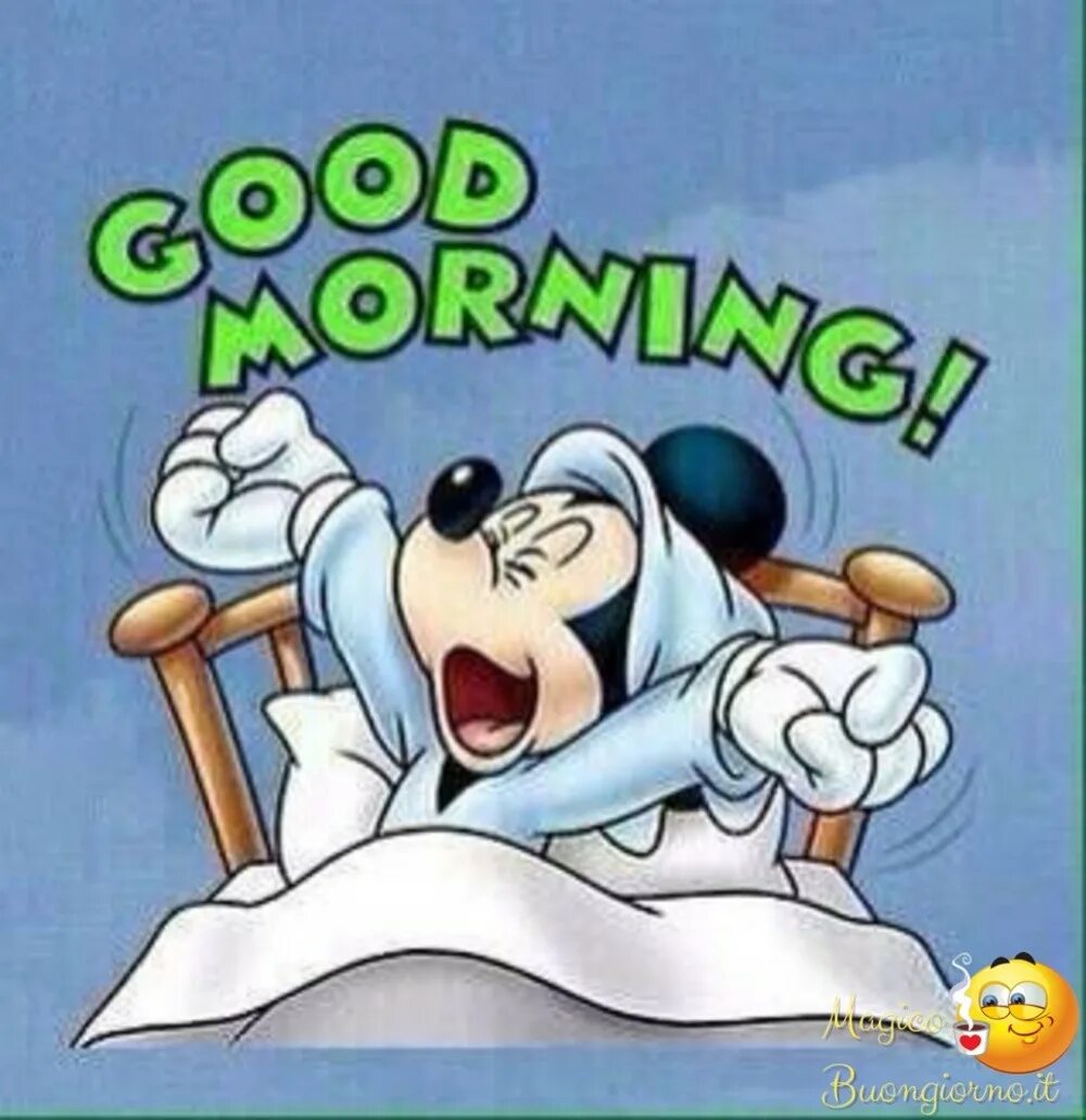 Дисней утро. Mickey Mouse good morning. Доброе утро с Микки. Доброе утро микимаус. Доброе утро с Микки Дисней.