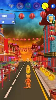 Игра котик бегает