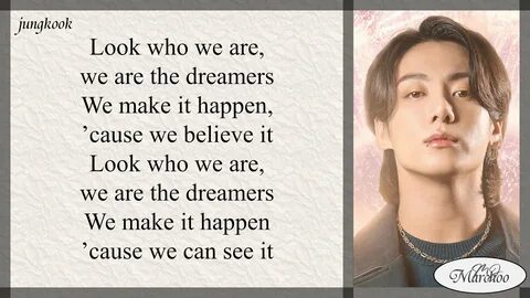 Dreamers песня jungkook