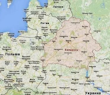 Белоруссия границы с европой