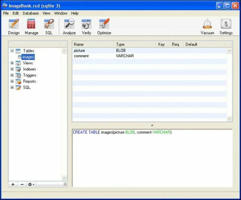 Sqlite3 get