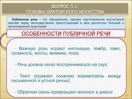 Ораторское искусство примеры текстов