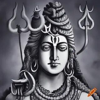 Lord Shiva Yoga Pose.