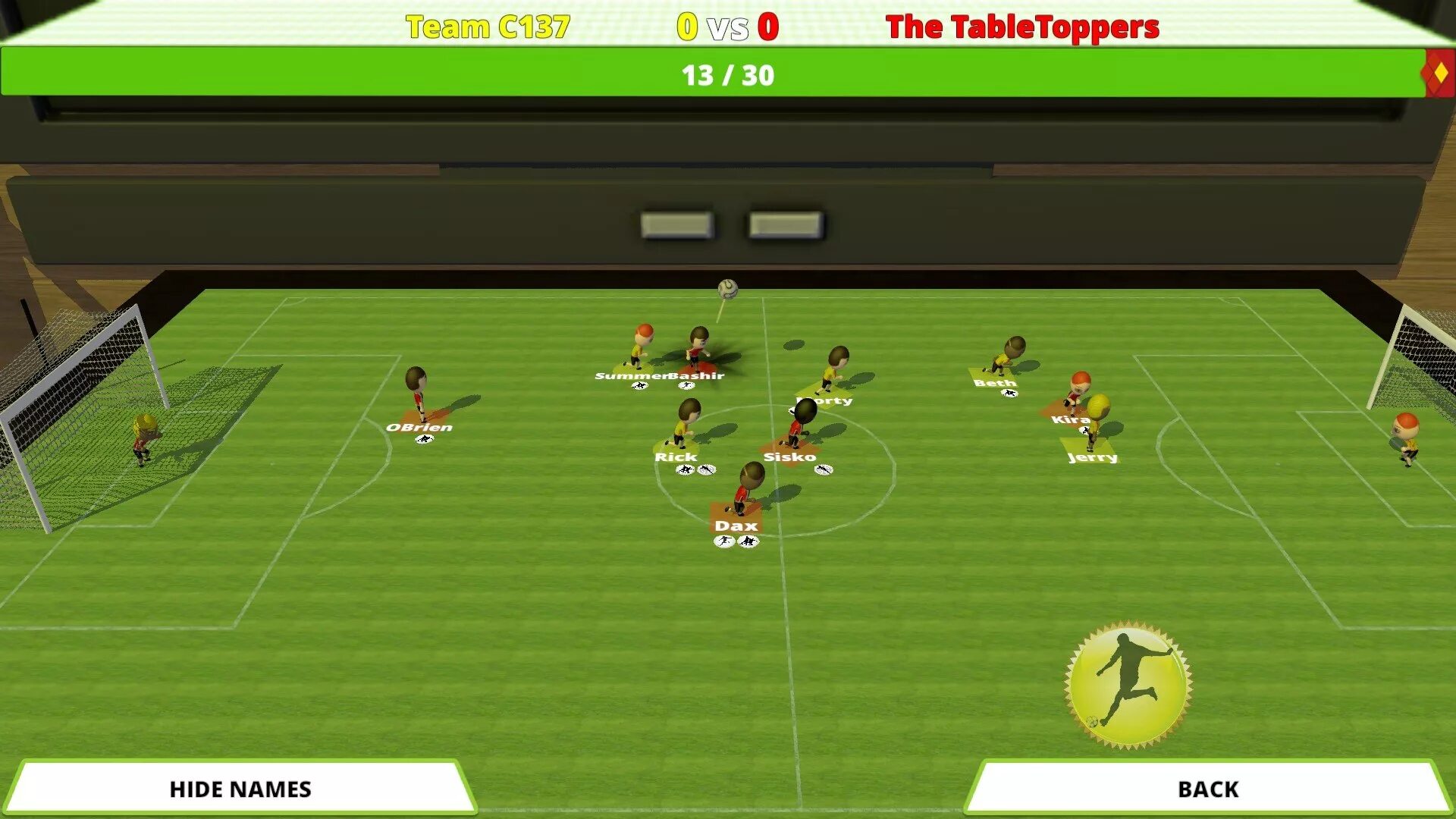 Скрин игры футбол. Table Top Soccer. Android футбол потенциал тактика. Тактики играх 1 вин