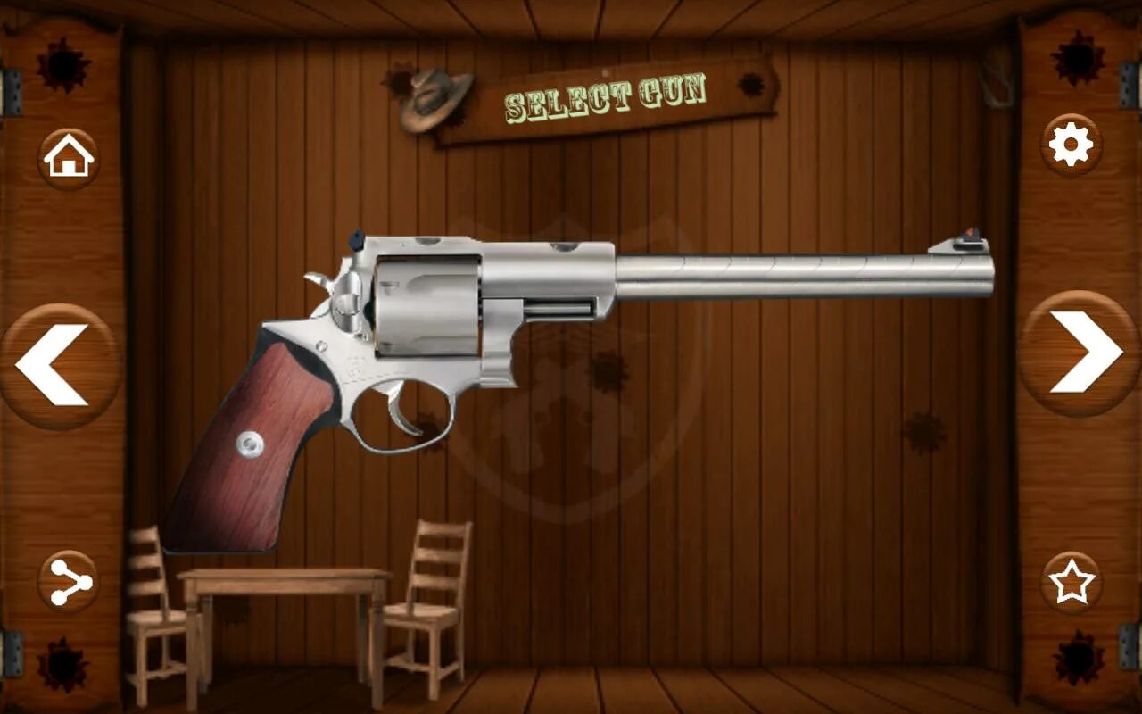Guns sim. Симулятор револьвера.