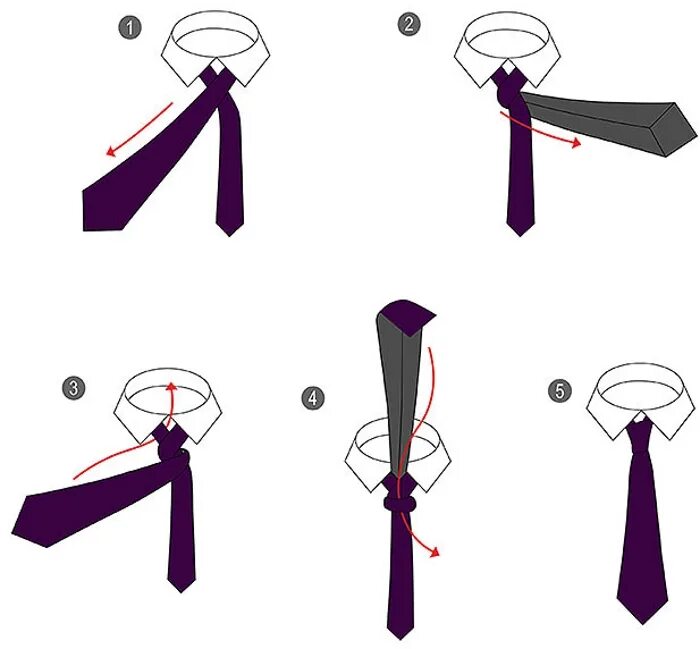 Виндзорский узел галстука. Узлы галстука Полувиндзор. Узел Виндзор для галстука. Четвертной узел галстука. Завязывание галстука в картинках