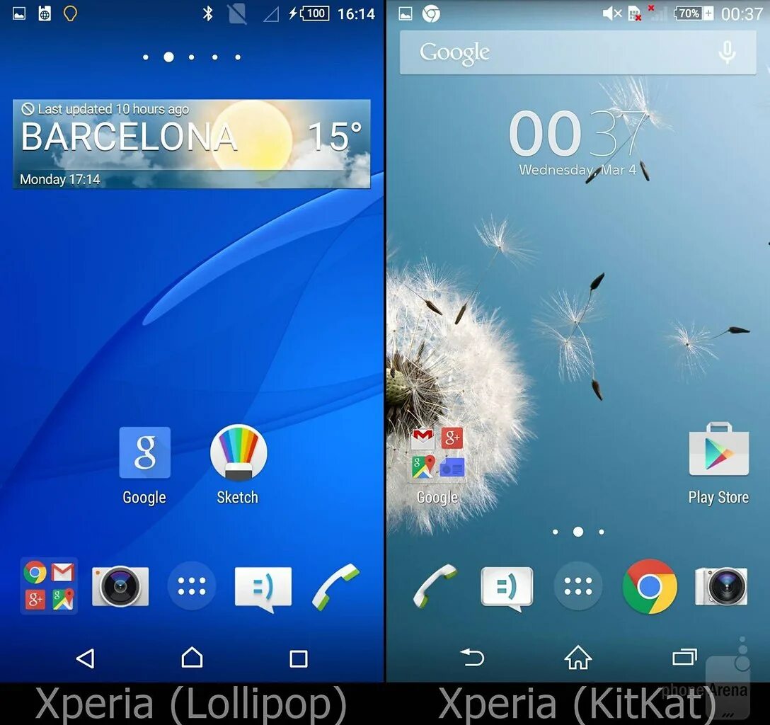 Сони иксперия андроид. Оболочка Sony Xperia. Андроид 5.0.2. Sony 4.4 Xperia Android телефон. Обновление xperia