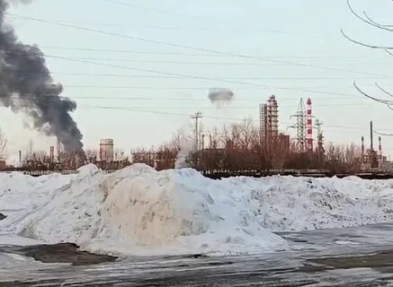 В рязани атаковали нефтезавод