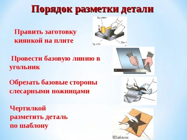 Выполнение разметки. Выполнение разметки