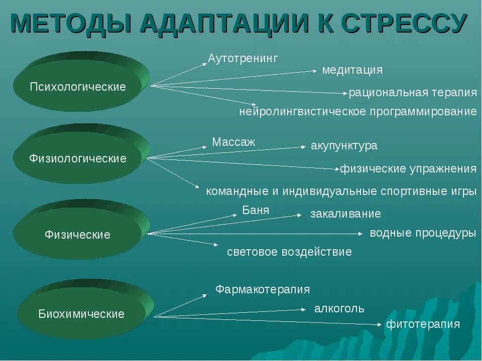 Стресс обусловленные. Способы адаптации к стрессу. Механизмы адаптации к стрессу. Способы адаптации к стрессовой ситуации. Методы адаптации к стрессу психологические.