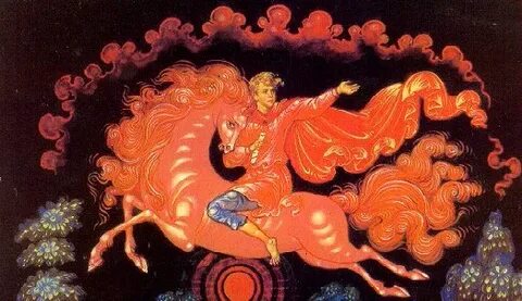 Проскакал на коне есенин