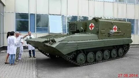 Эвакуационная емкость бронированной медицинской машины бмм 1