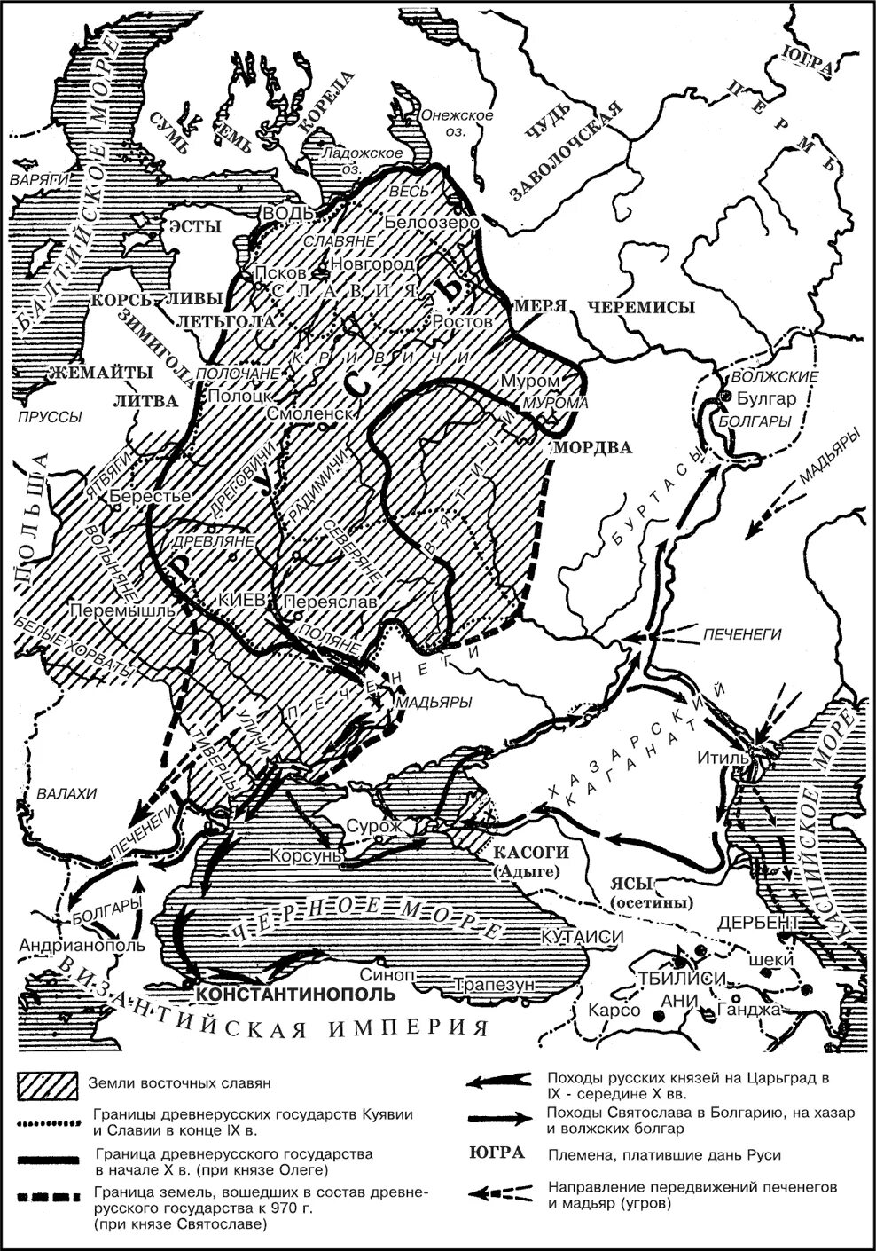 Древнерусское государство 9 10 век. Карта образование древнерусского государства (IX-X ВВ.). Образование древнерусского государства контурная карта 6. Древняя Русь образование древнерусского государства карта. Границы древнерусского государства 10-11 ВВ.