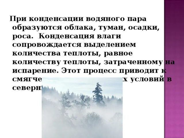 Туманы образующиеся в однородных воздушных