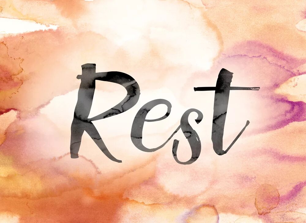 Rest word. Rest word