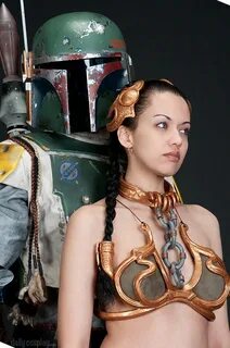 Slave Leia & Boba Fett from Star Wars Return of the Jedi Princess Leia ...