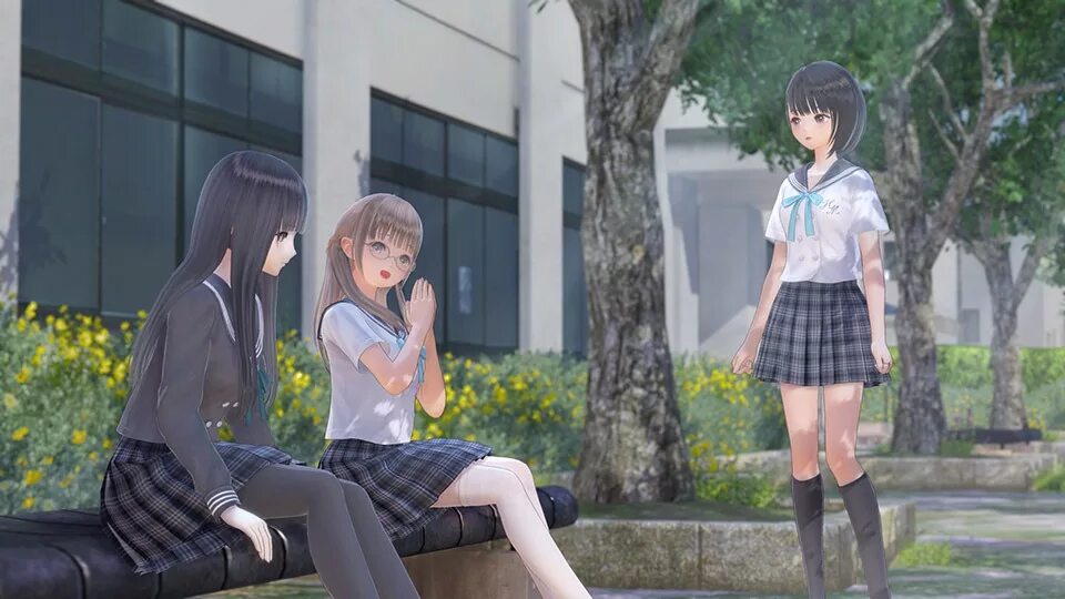 Reflection 4. Блю рефлекшн. blue reflection игра. blue reflection / blue reflection.
