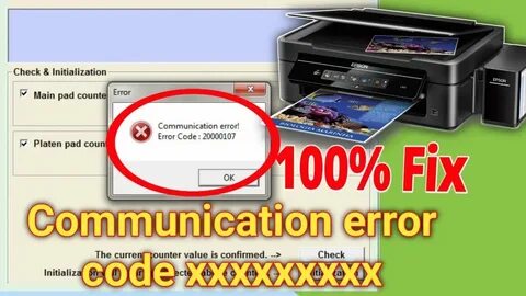 Communicate error