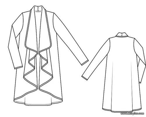 Пальто из двусторонней ткани выкройки Salvabrani Fashion sewing pattern, Clothing patterns, Dress sewing patterns