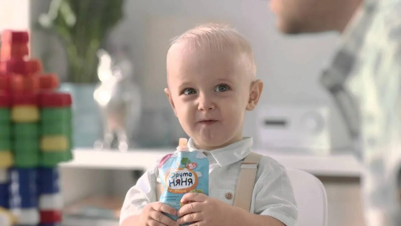Сняться в рекламе ребенку. ФРУТОНЯНЯ реклама. Реклама детского питания ФРУТОНЯНЯ. Реклама детского питания Фруто няня.