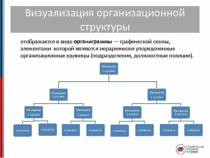 Структура данной организации. Структура данной организации