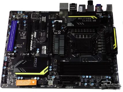 Запуск материнской платы msi